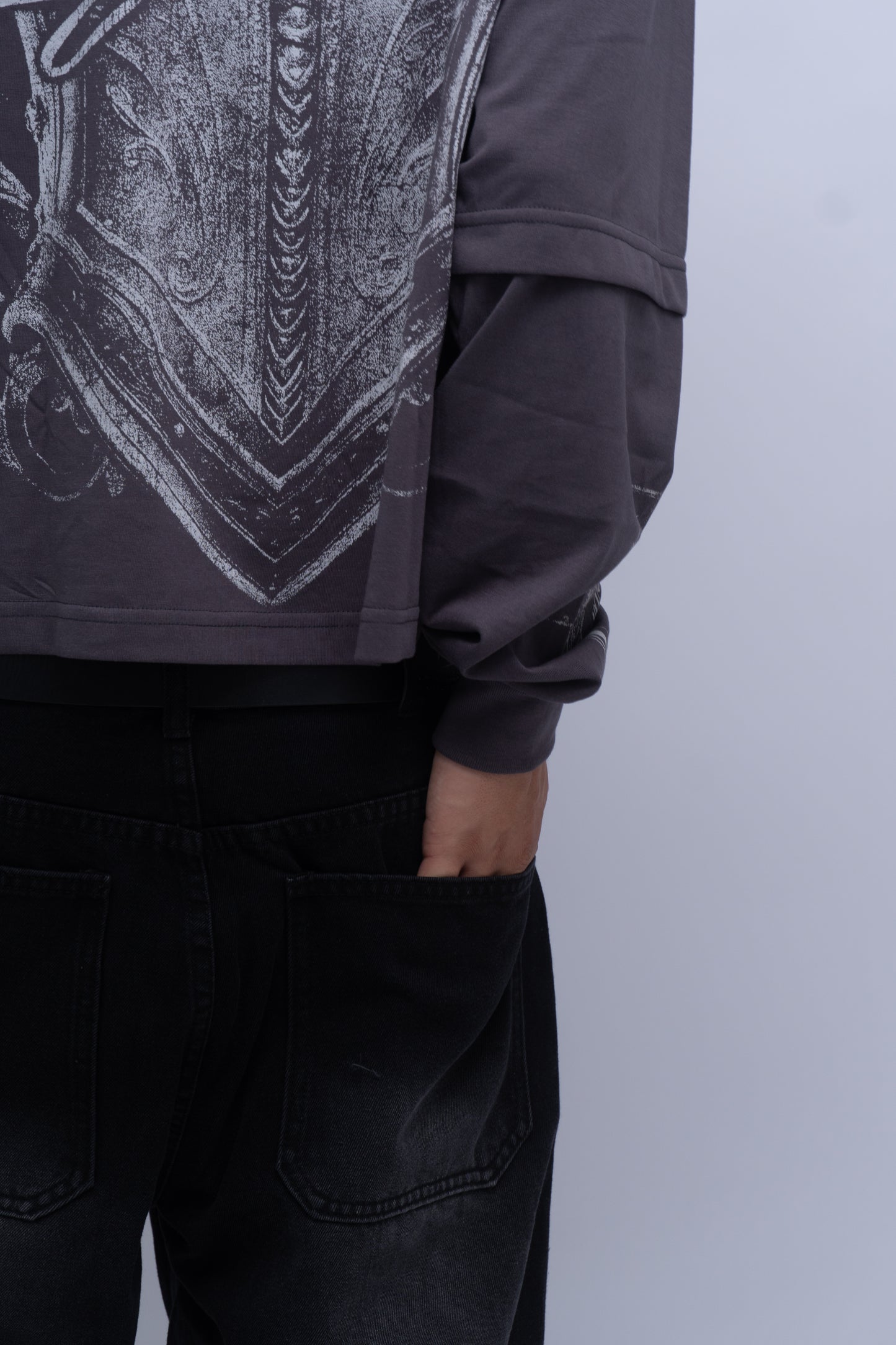 Armor Manga Larga Grey