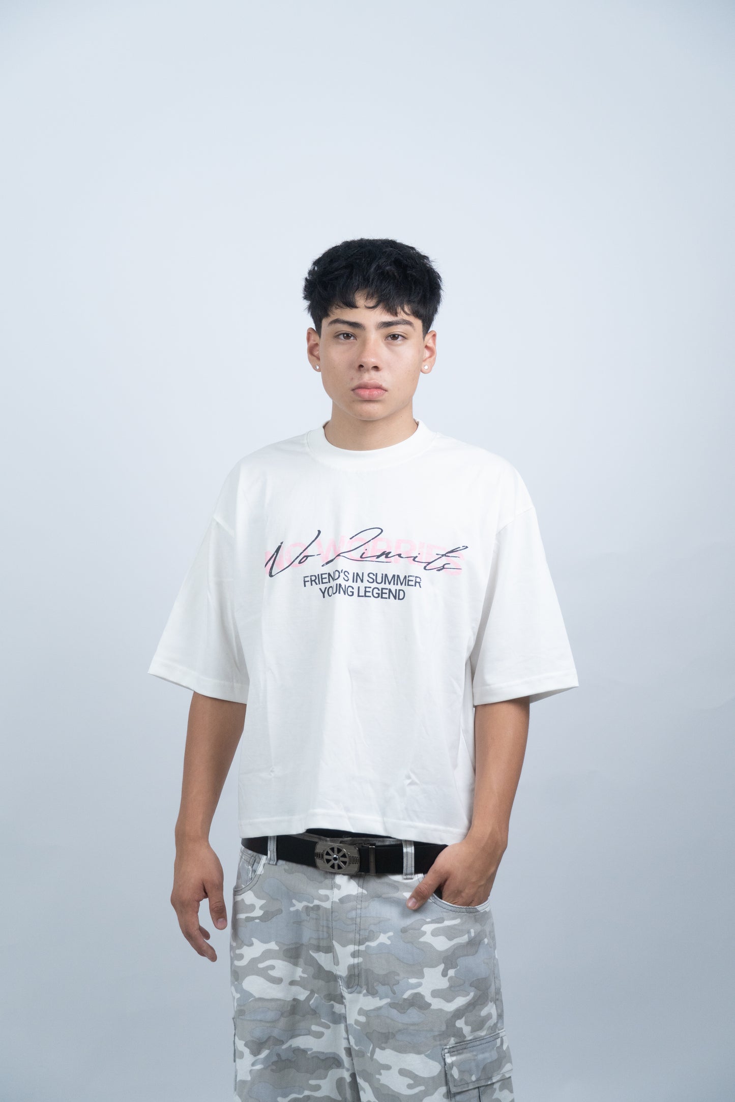 Polo No Limits blanco