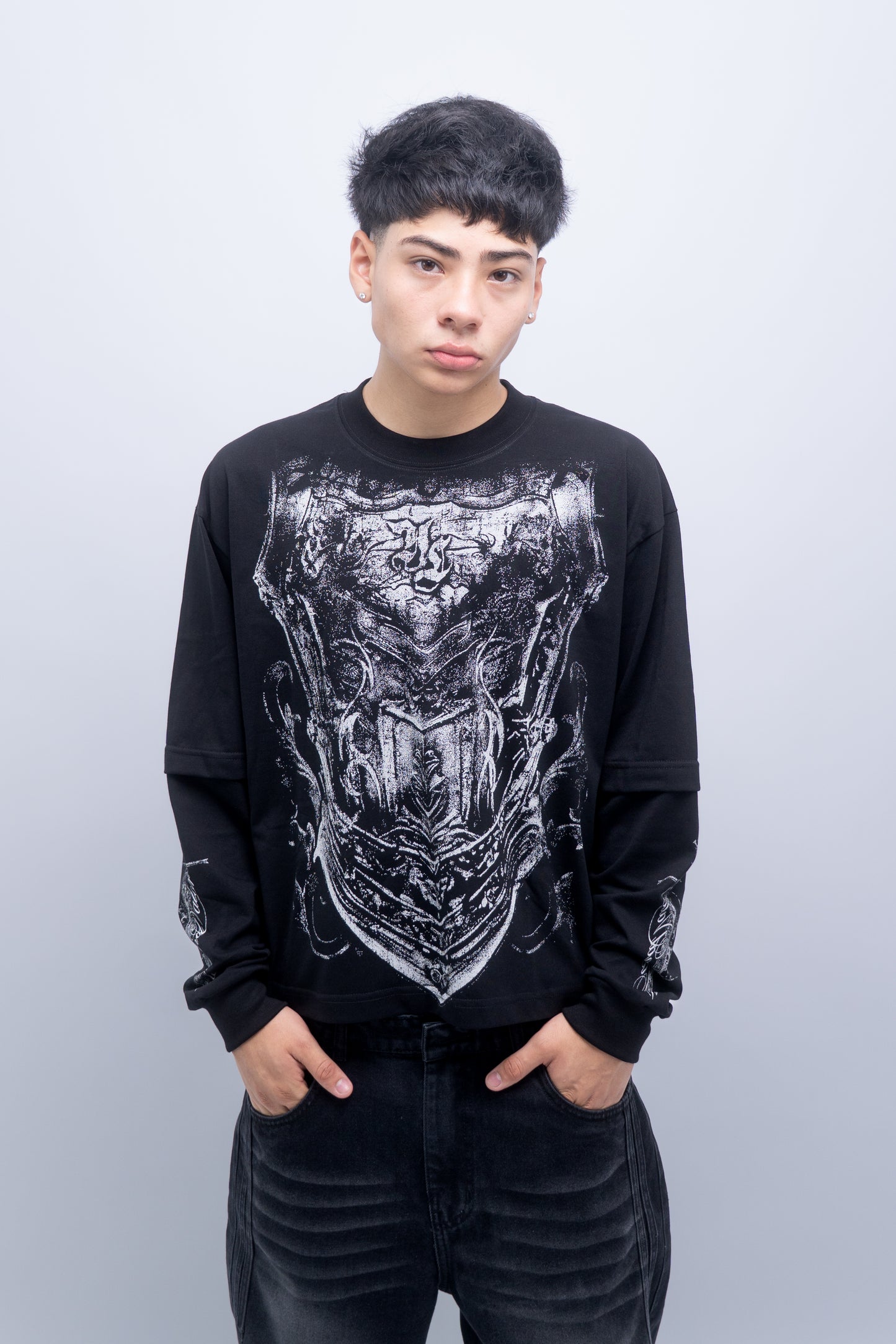 Armor Manga Larga Black