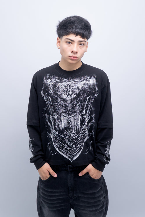 Armor Manga Larga Black