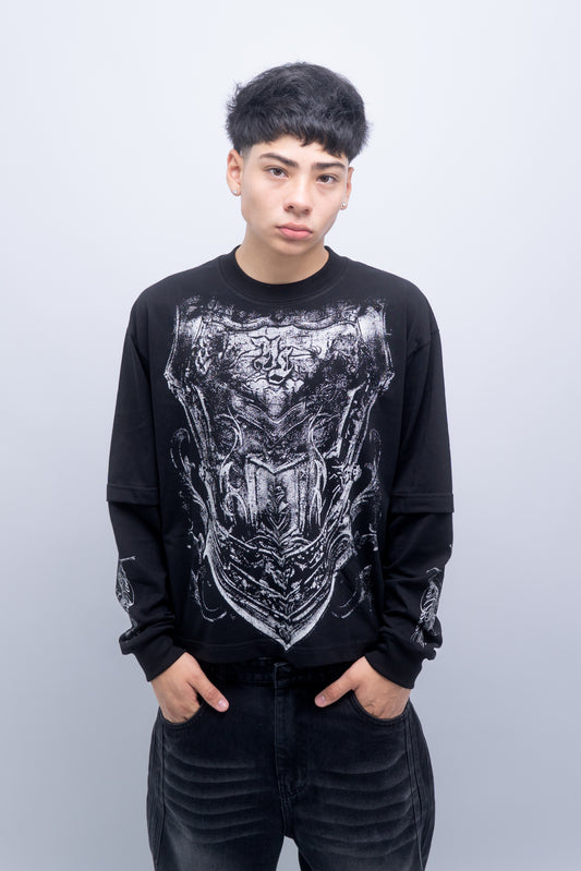 Armor Manga Larga Black