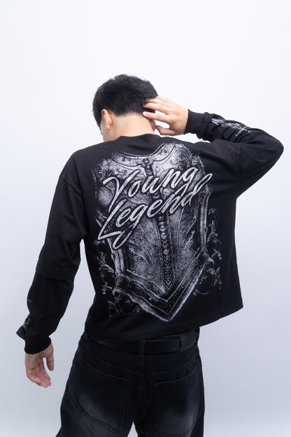 Armor Manga Larga Black