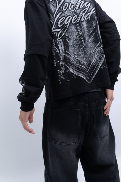 Armor Manga Larga Black