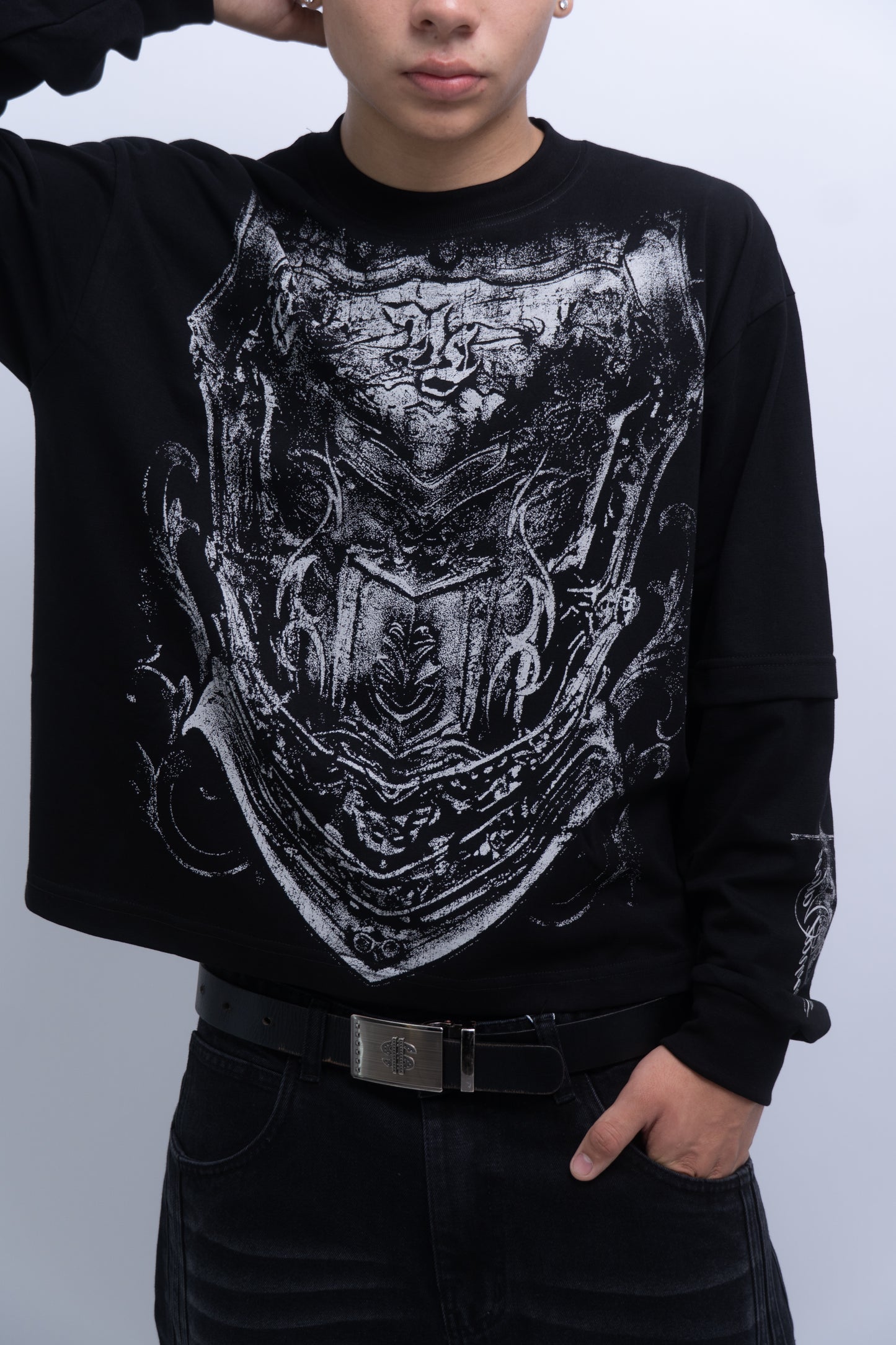 Armor Manga Larga Black
